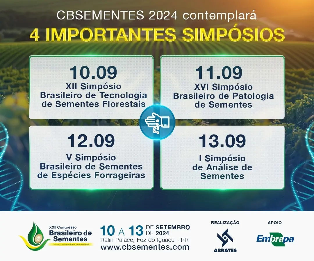 Simpósios sementes CBSementes Conexão Agro