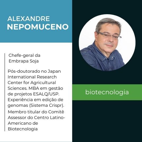Alexandre Nepomuceno Pesquisador Embrapa Soja Conexão Agro
