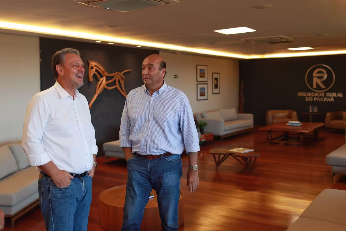 visita Ministro da Agricultura Carlos Fávaro Sociedade Rural do Paraná (SRP) Conexão Agro